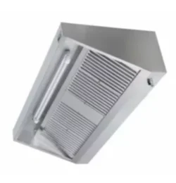 Vægmonteret emfang 900x700x450mm, skråstillet