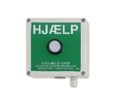 Indespærringsalarm til kølerum og frostrum - 1 rum med tryk: