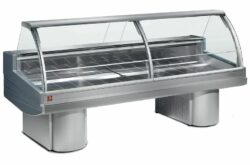 RESTSALG - Køledisk med buet glas fra Diamond