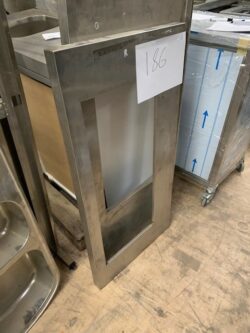 RESTSALG -  Bordplade med udskæring 88x38, 1200x600x40 mm