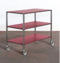 Rullebord Zoni 3 hylder - 300 kg.