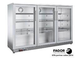 EERM-3 SS, Backbar i stål, 327 liter - Fagor