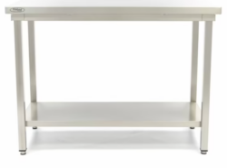 Maxima stålbord 600x700 uden bagkant