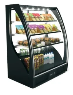 Kølemontre PAK, kurvet glas, fra Sayl