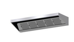 Industriemfang 2200*900*450 m/LED lys - Antal filtre: 3 - Luftflow 1900 m3 Filter type B Labyrint