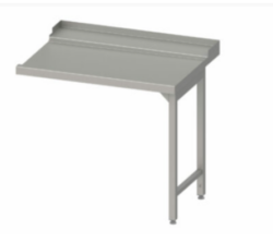 Tørrebord med vaskekrog i venstre side, stalgast: