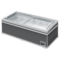 Kummefryser 600 liter i mørkegrå - Scandomestic