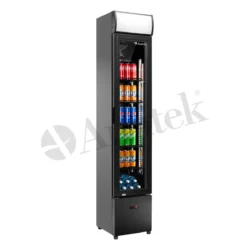 Flaskekøleskab SLIM 360x408x1880  Amitek ak105SLB