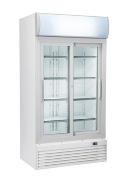 Dobbelt flaskekøleskab fra Coolhead DC800S