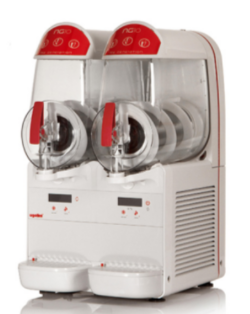 Årsleje af Slushicemaskine NG10/2, Ugolini Udbetaling 4998 kr. / mdr. leje 498 kr.