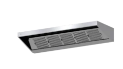 Industriemfang 1600*900*450 m/LED lys - Antal filtre: 2 - Luftflow 1300 m3 Filter type B Labyrint