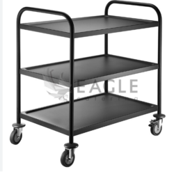 Servicevogn i sort, Saml-selv Eagle med 3 niveauer.