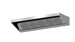 Industriemfang 800*900*450 m/LED lys - Antal filtre: 1 - Luftflow 500 m3 Filter type B Labyrint