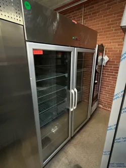 Tecnodom dobbelt displayfryseskab, brugt