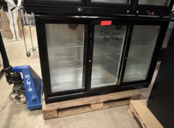 backbar med 3 låger, brugt