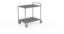 Servicevogn med 2 etager og 1 håndtag  B835xD585xH900, Dayton