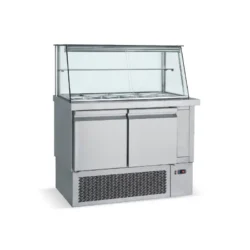 Saladette med display til GN1/4, SM110 - BASIC