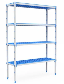 Køle-/fryserumsreol m/4 hylder 3380 x 555 x 1750 mm, Pujadas