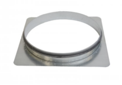 Manifold Ø315 mm med grundplade på 400x400 fra Inox Air