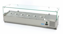 Køleopsats 140 cm, 1/3 gn med glasopsats PARTIVARE