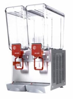 Saftkøler STÅL, Ugolini Artic Deluxe 2x 20 L, Italiensk